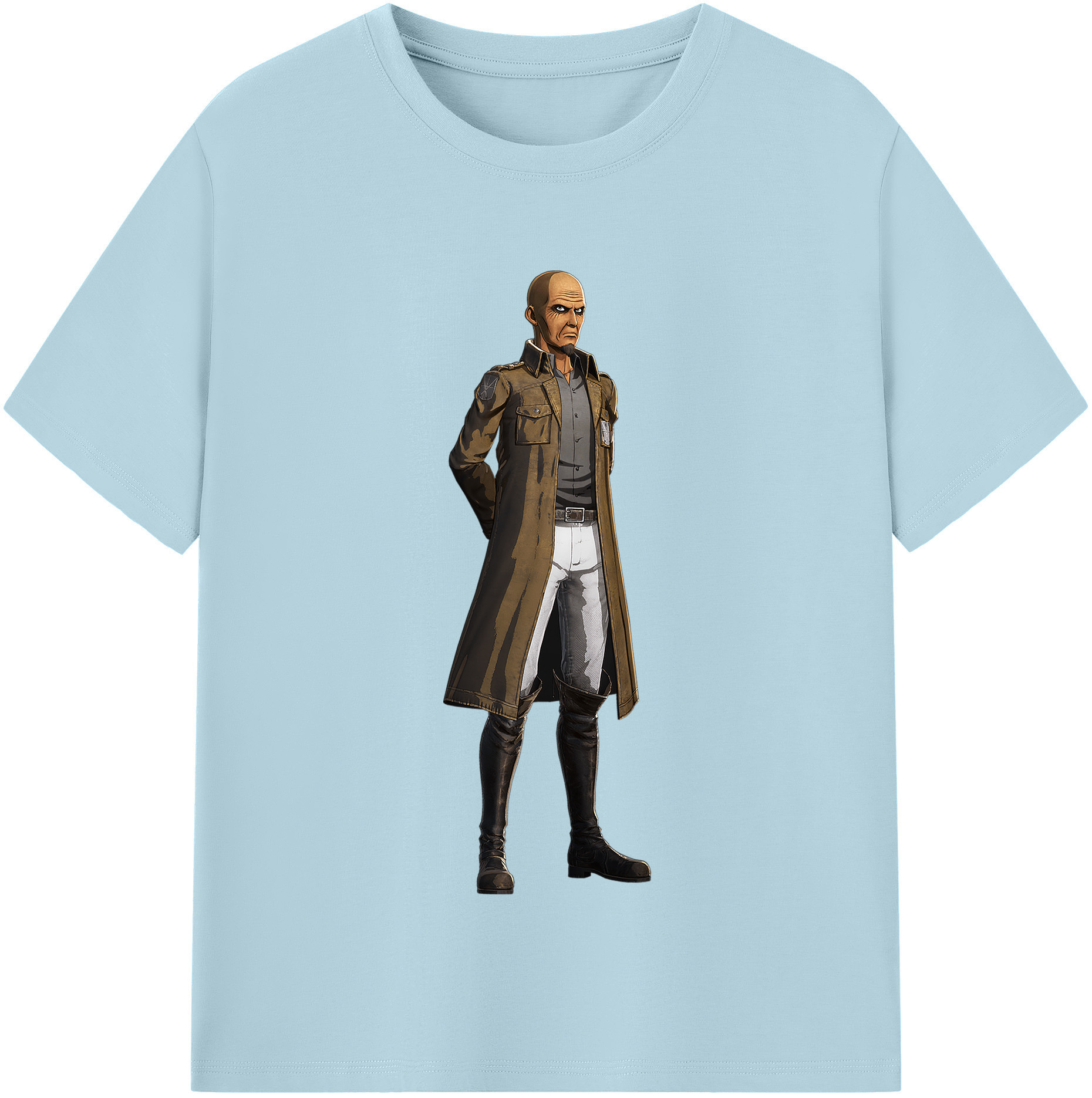 （画像用） 進撃の巨人 Attack on Titan 綿100％半袖Tシャツ（フロントプリント）